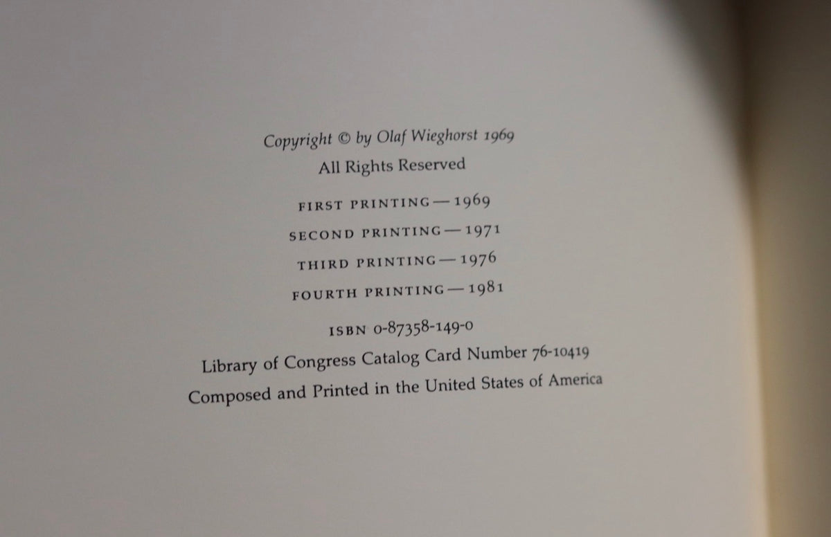 Olaf Weighorst by William Reed forward by Barry Goldwater Limited Edition