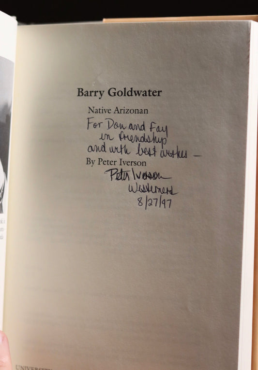Barry Goldwater Native Arizonan by Peter Iverson
