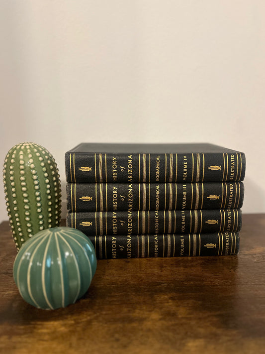 History of Arizona By: Ward R. Adams 1930 First Edition Complete Set (Volume I-IV)